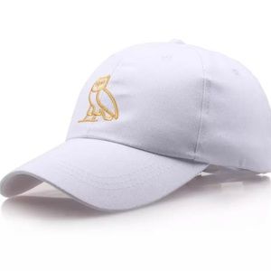 White hat adjustable O V O